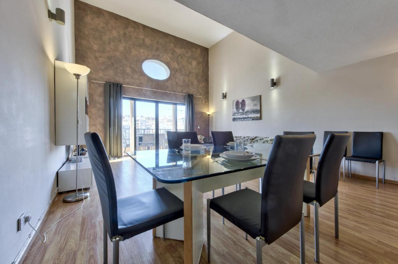 Spinola Court - Stunning Seaview Apartment & Penthouse On Spinola Bay By Shortletsmalta Saint Julian's Ngoại thất bức ảnh