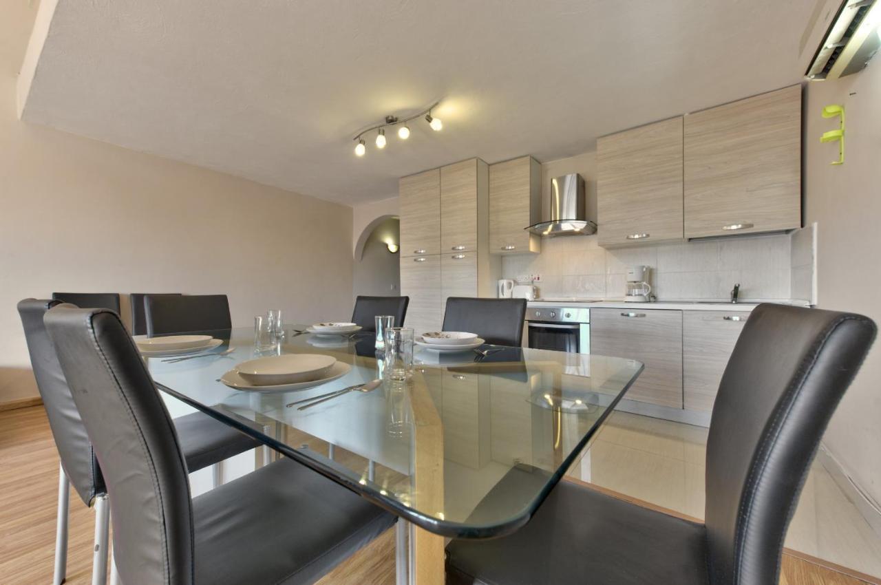Spinola Court - Stunning Seaview Apartment & Penthouse On Spinola Bay By Shortletsmalta Saint Julian's Ngoại thất bức ảnh